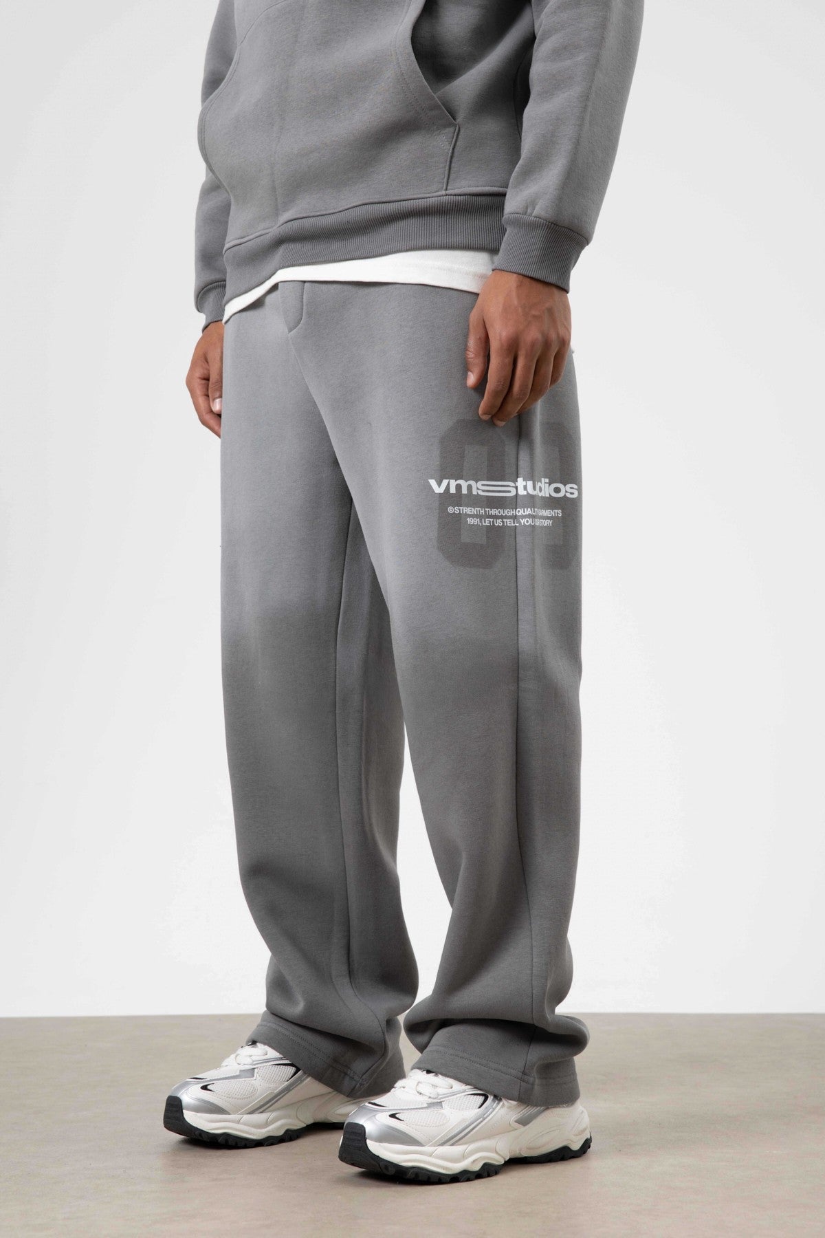 Oversize Baskılı Eşofman Takım