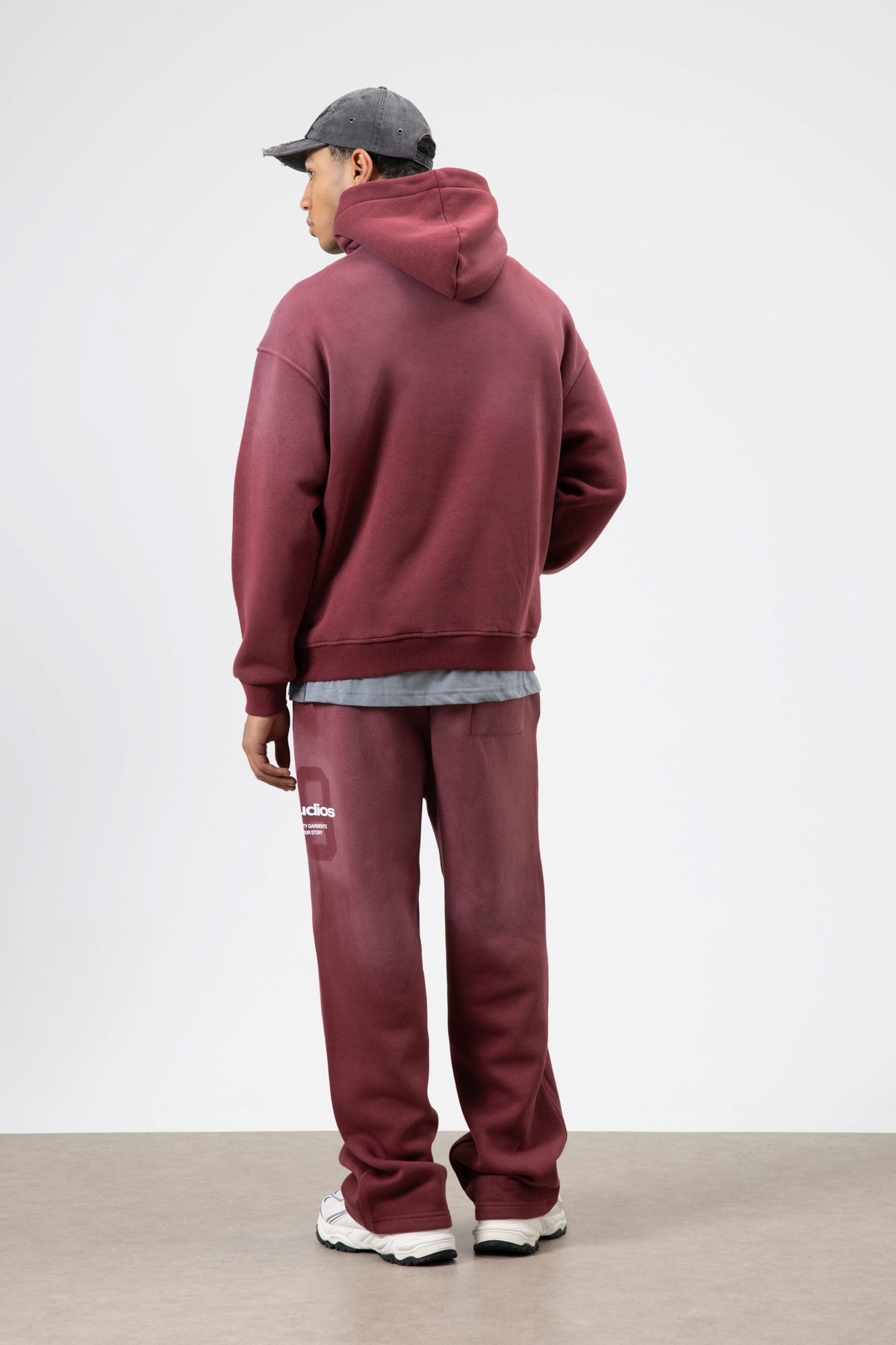 Oversize Baskılı Eşofman Takım
