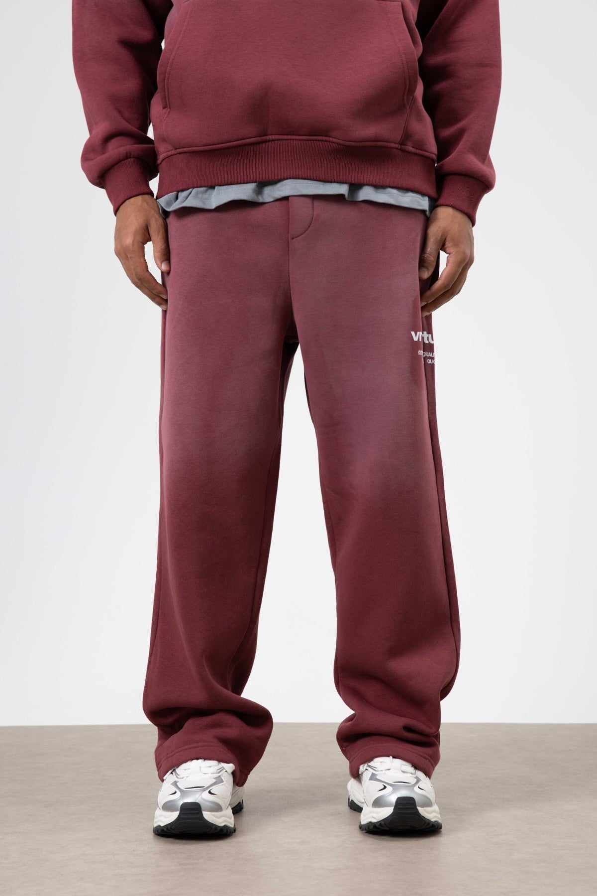 Oversize Baskılı Eşofman Takım