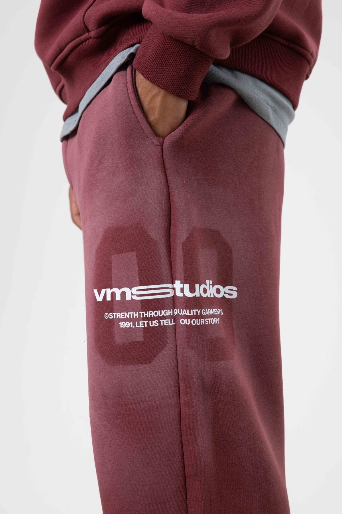 Oversize Baskılı Eşofman Takım