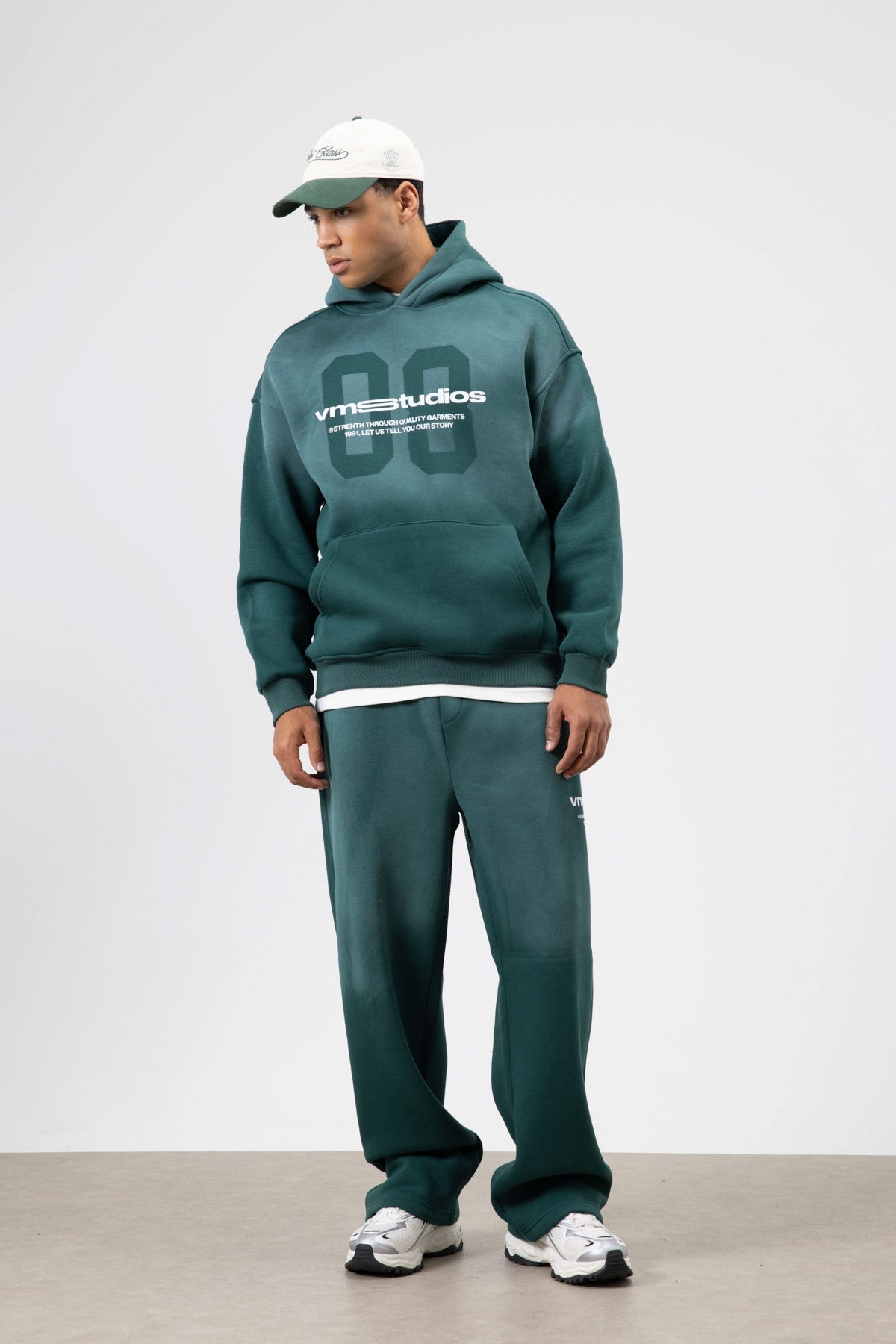 Oversize Baskılı Eşofman Takım