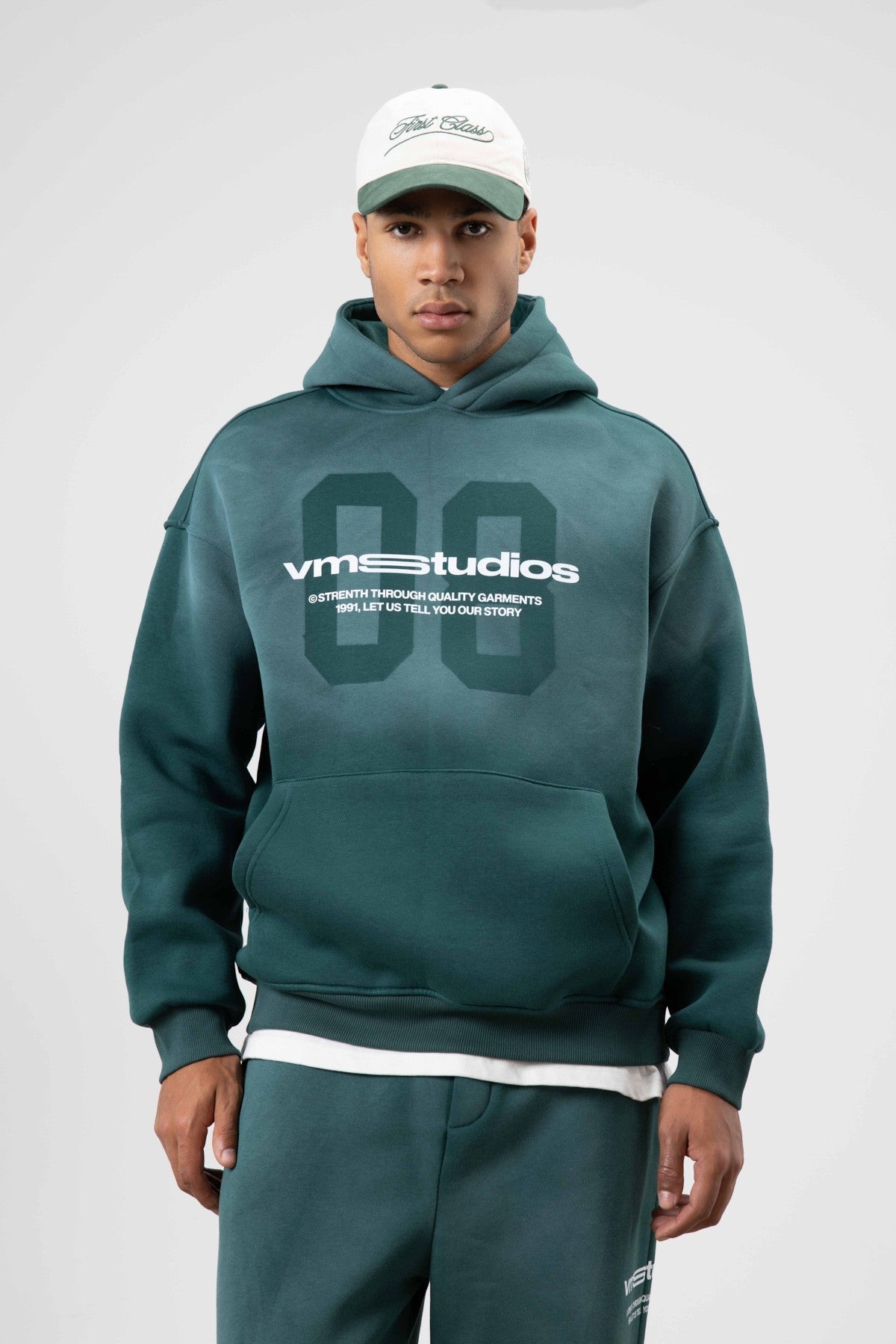 Oversize Baskılı Eşofman Takım