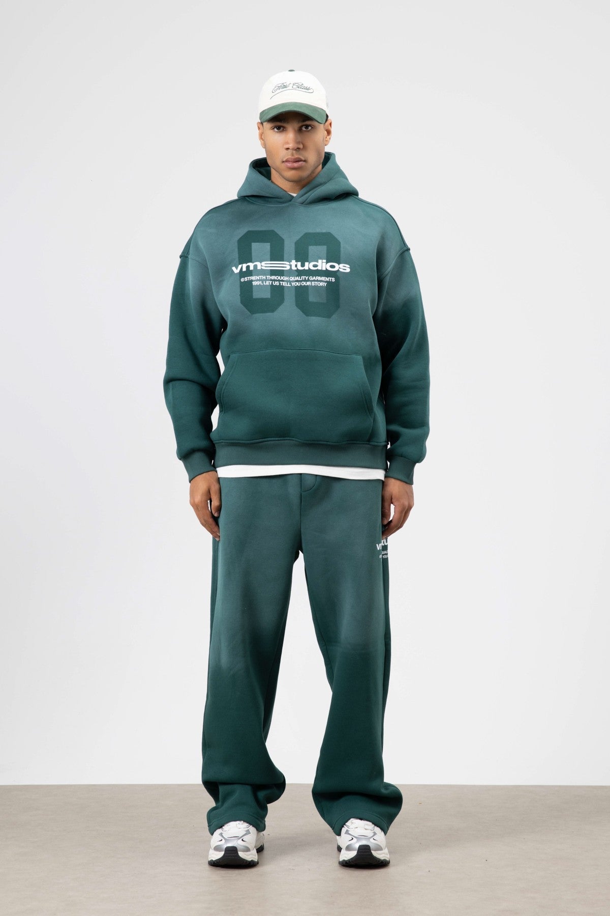 Oversize Baskılı Eşofman Takım