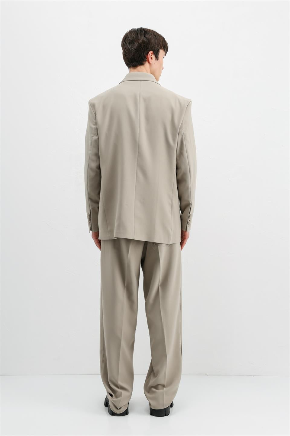 Oversize Kruvaze Takım Elbise