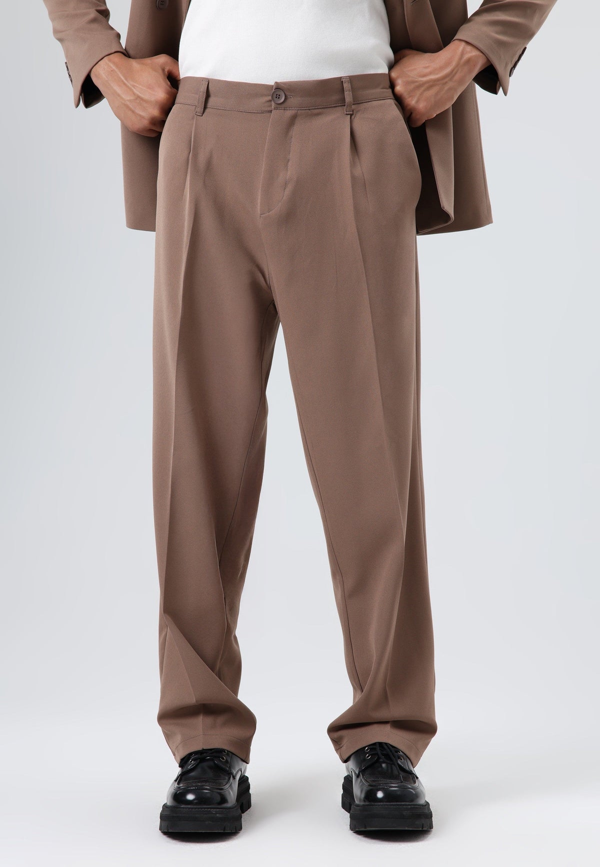 Oversize Kruvaze Takım Elbise