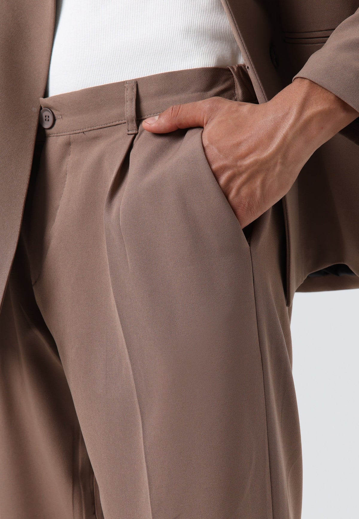 Oversize Kruvaze Takım Elbise