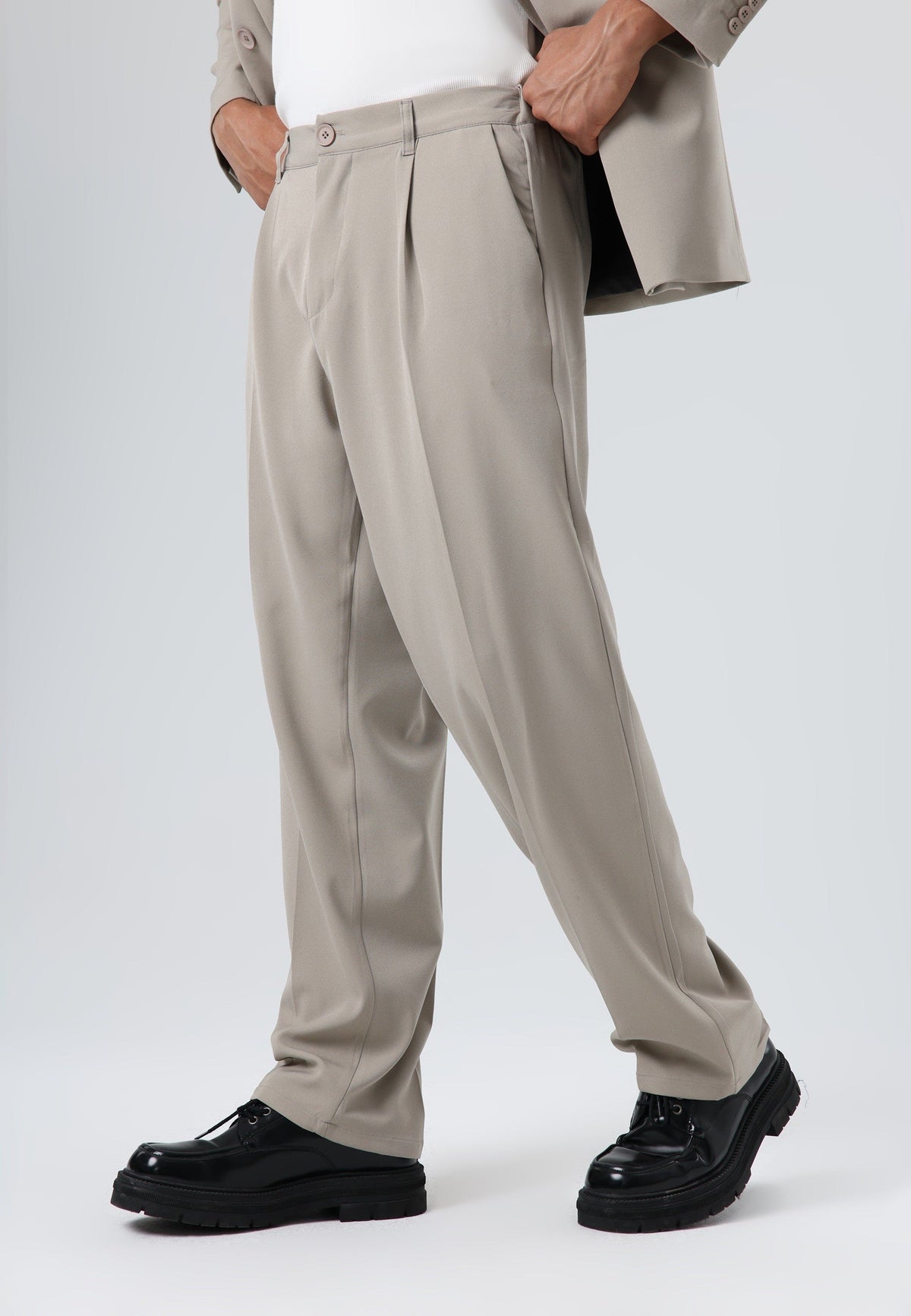 Oversize Kruvaze Takım Elbise