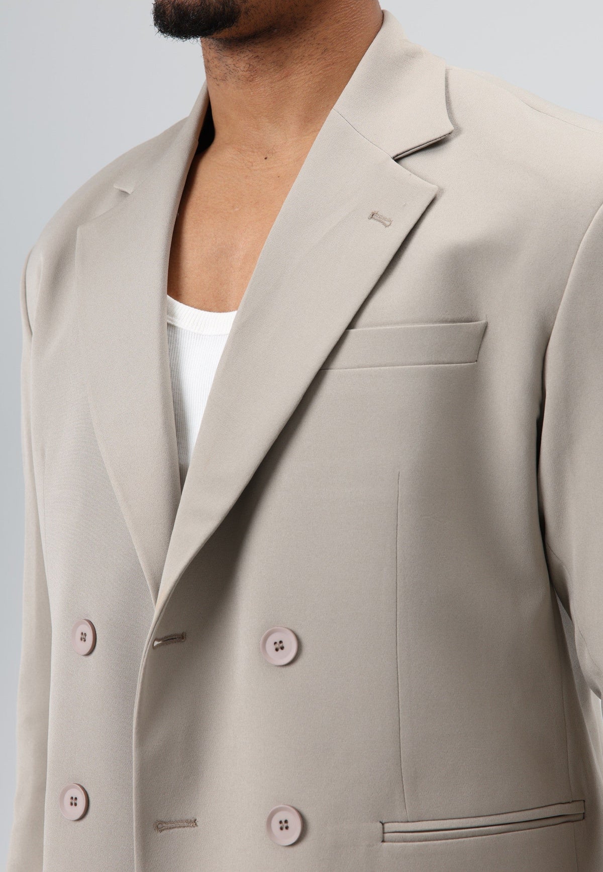 Oversize Kruvaze Takım Elbise