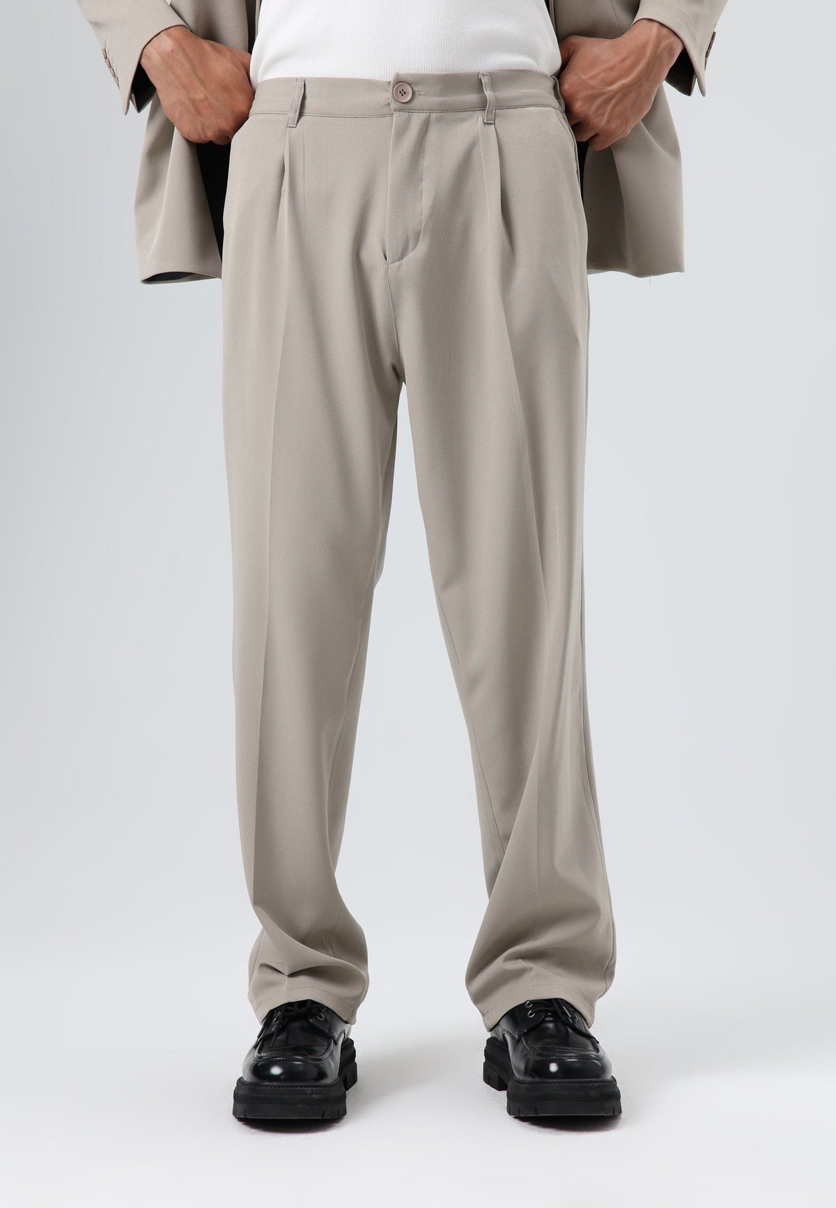Oversize Kruvaze Takım Elbise