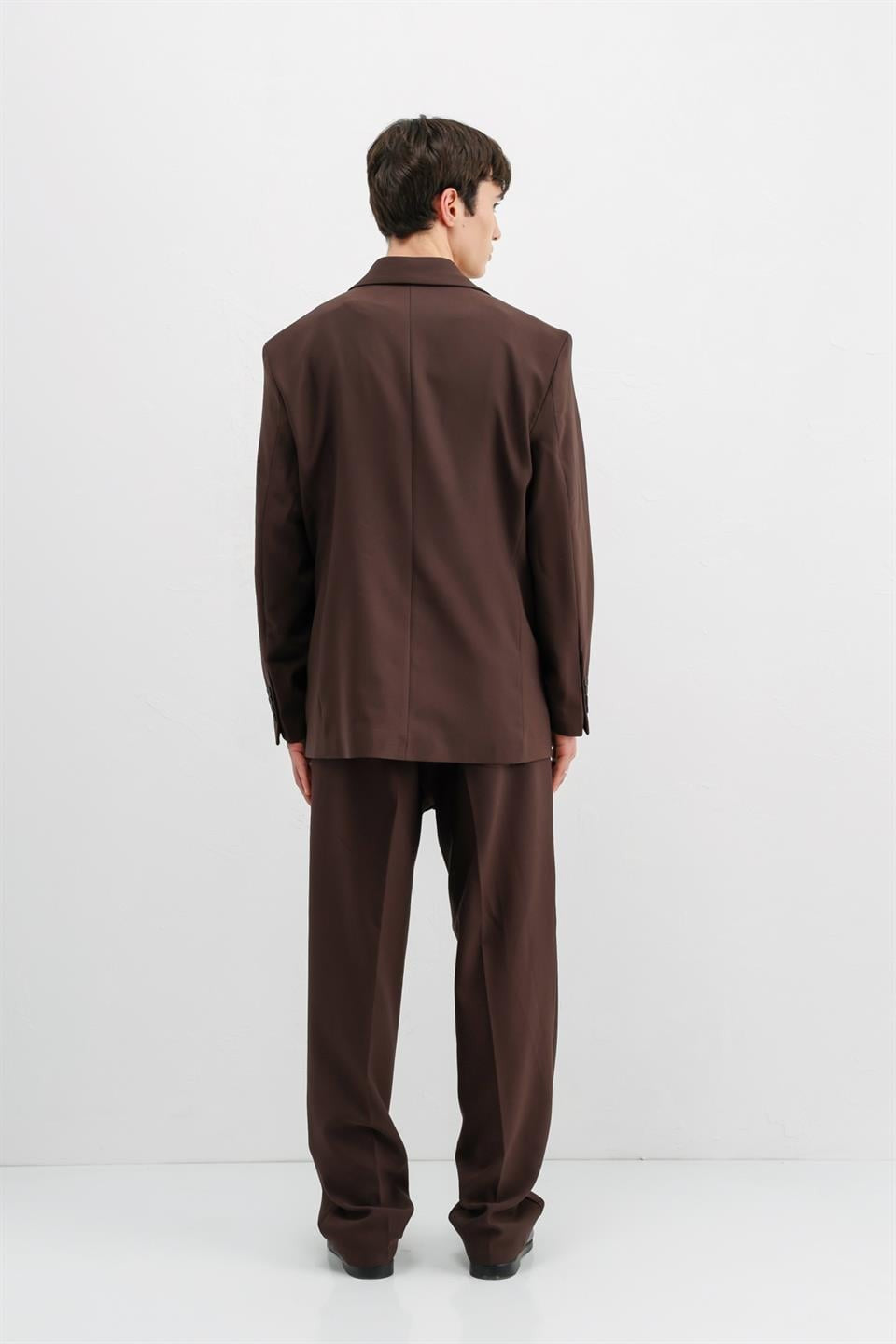 Oversize Kruvaze Takım Elbise