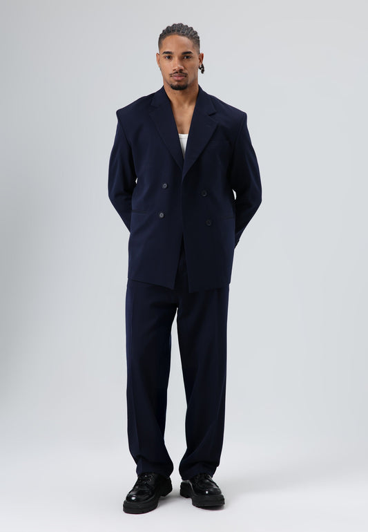 Oversize Kruvaze Takım Elbise