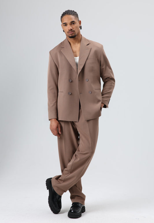 Oversize Kruvaze Takım Elbise