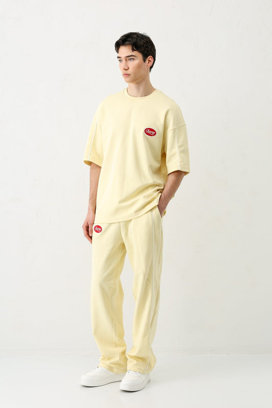Oversize Champ Baskılı Eşofman Takım