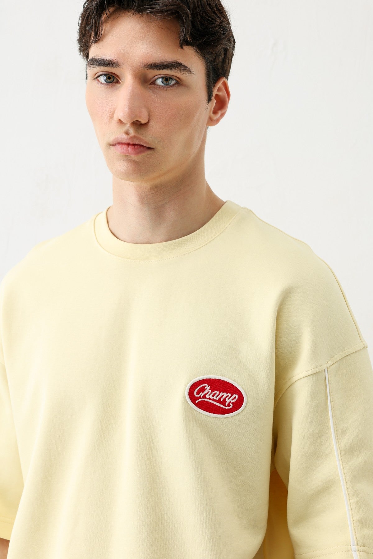 Oversize Champ Baskılı Eşofman Takım