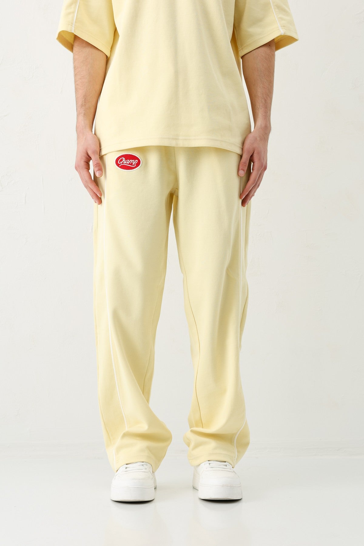 Oversize Champ Baskılı Eşofman Takım