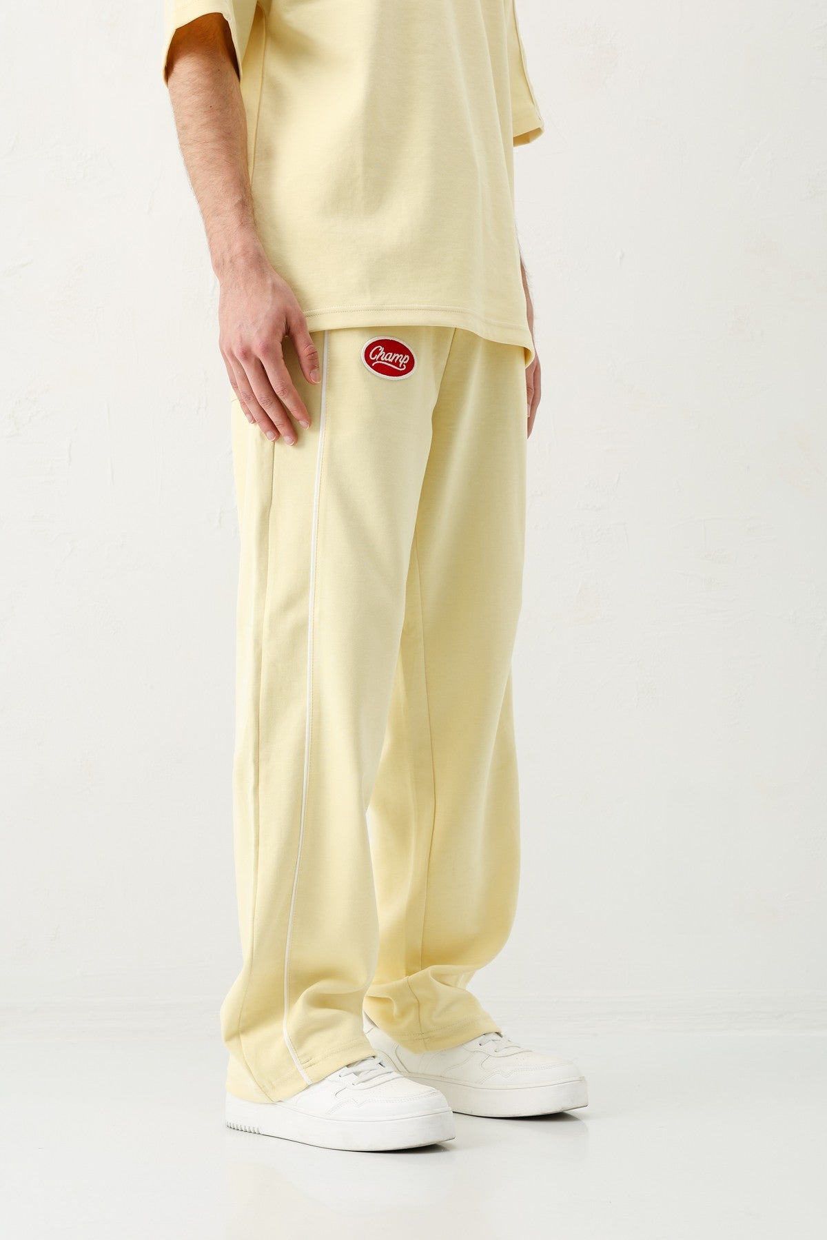 Oversize Champ Baskılı Eşofman Takım
