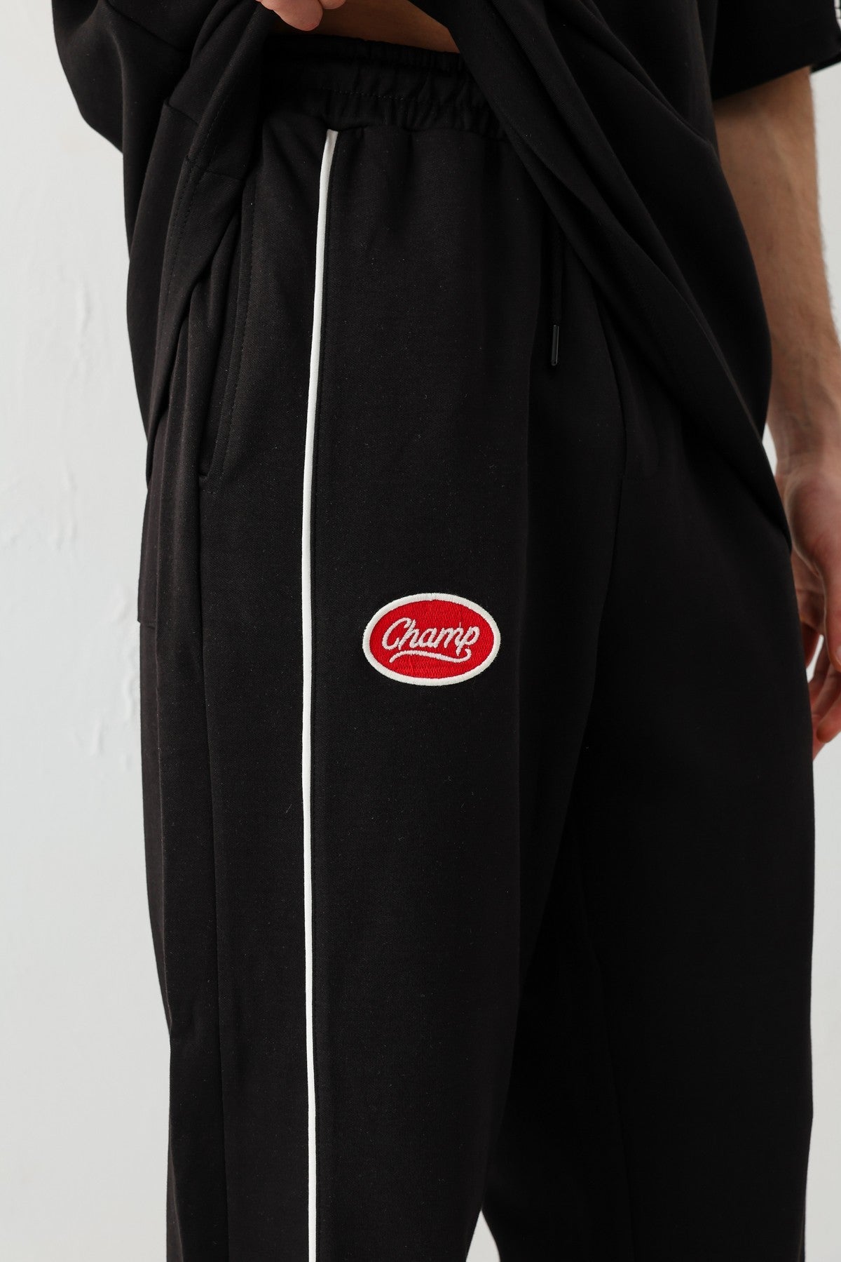 Oversize Champ Baskılı Eşofman Takım