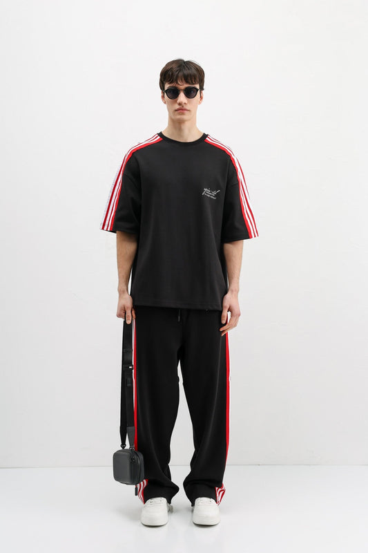 Oversize Baskılı Eşofman Takım
