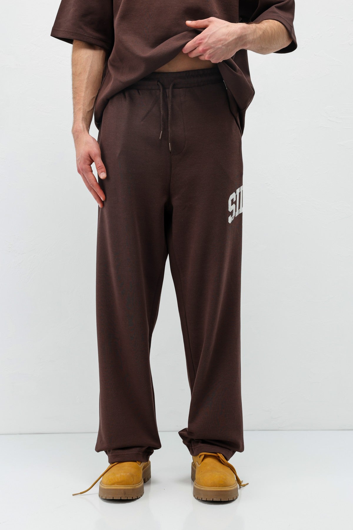 Oversize Baskılı Eşofman Takım V90-27
