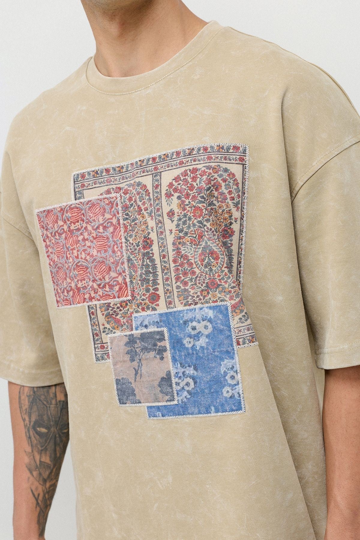 Oversize Baskılı Eşofman Takım
