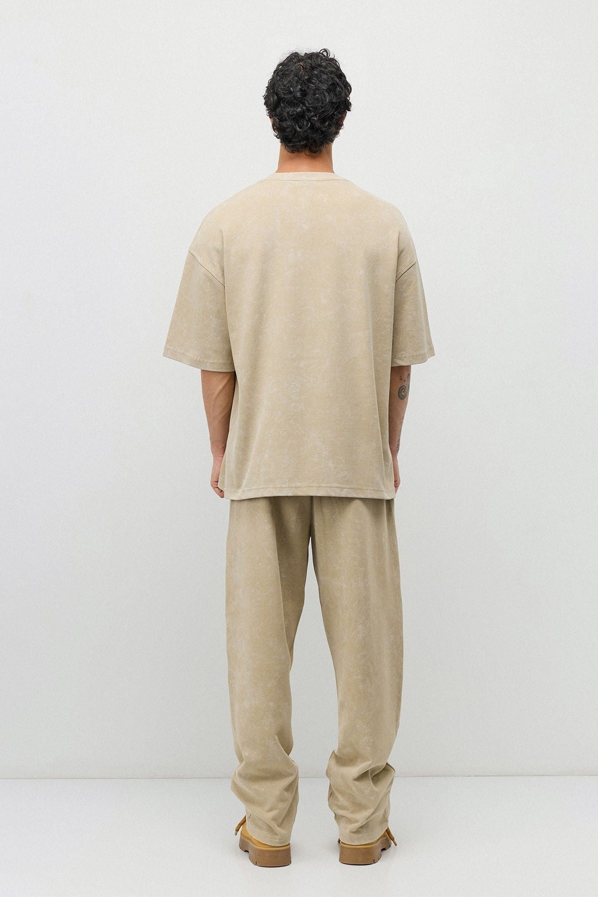 Oversize Baskılı Eşofman Takım