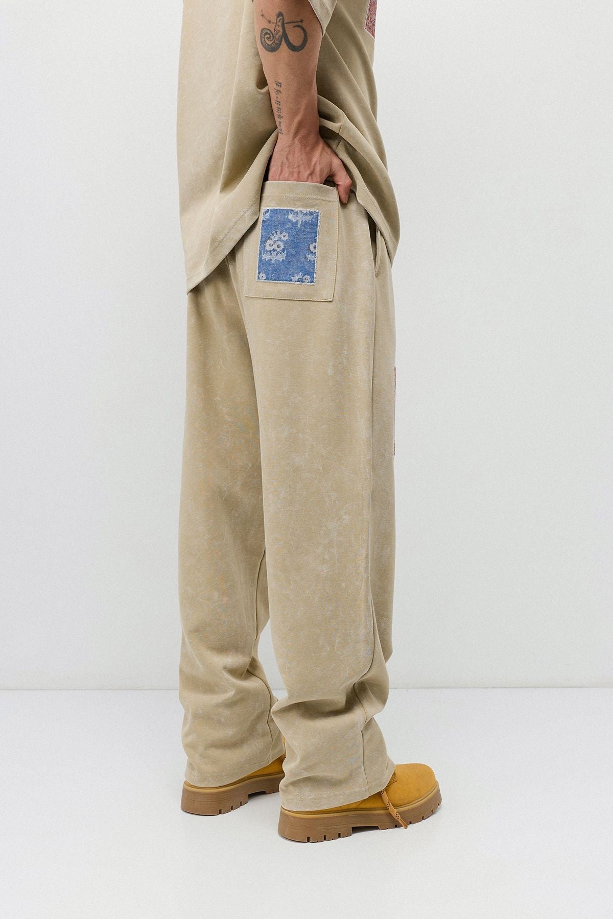 Oversize Baskılı Eşofman Takım