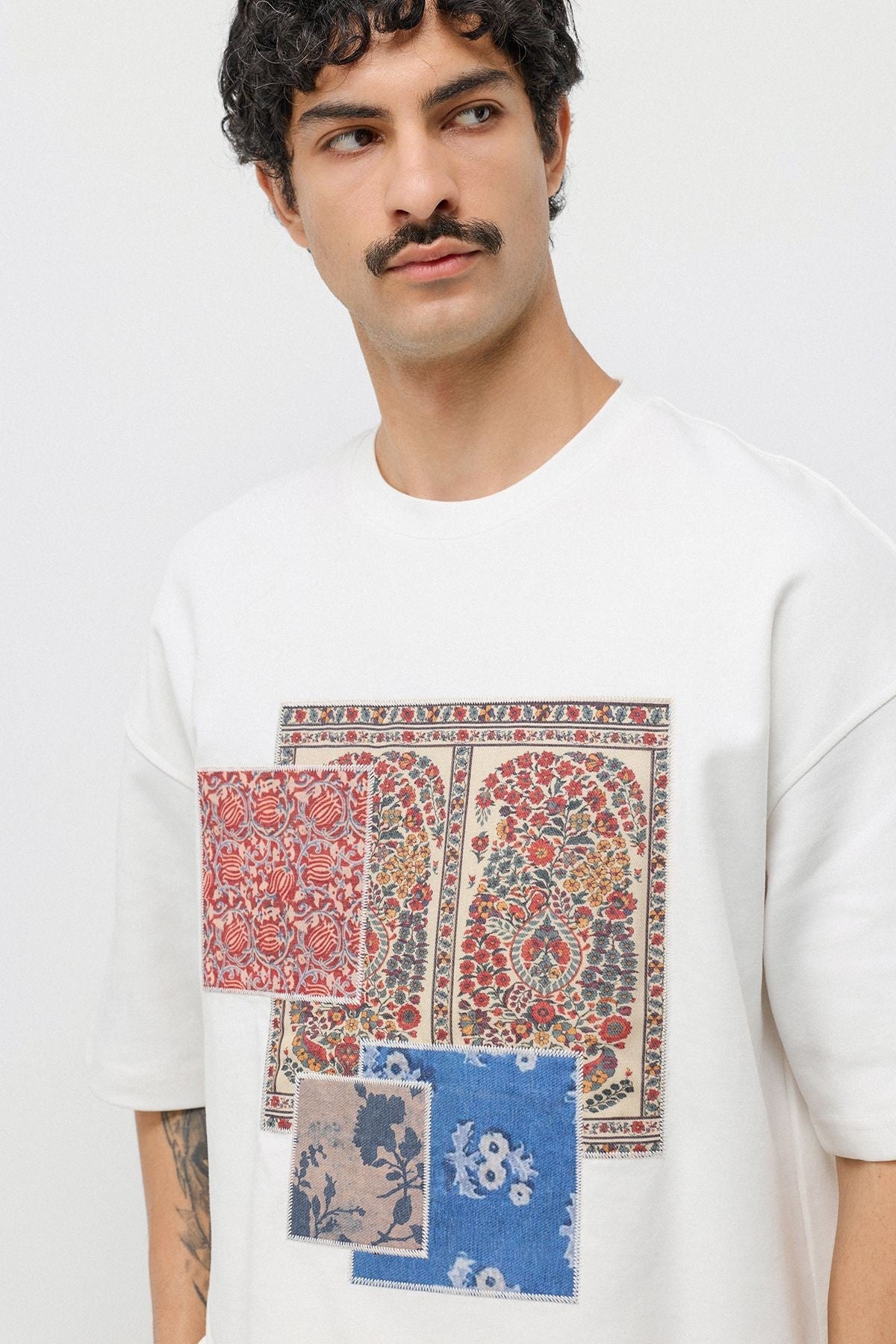 Oversize Baskılı Eşofman Takım