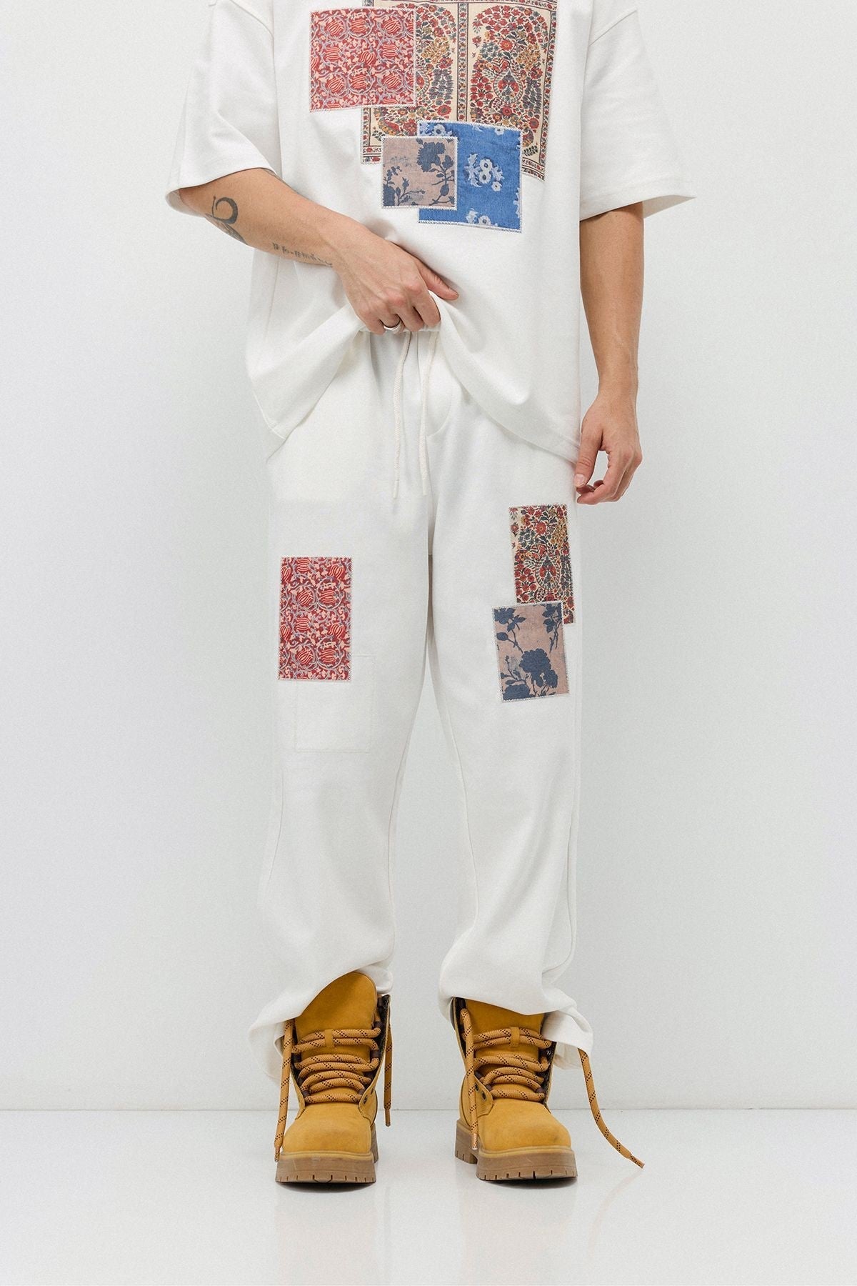 Oversize Baskılı Eşofman Takım