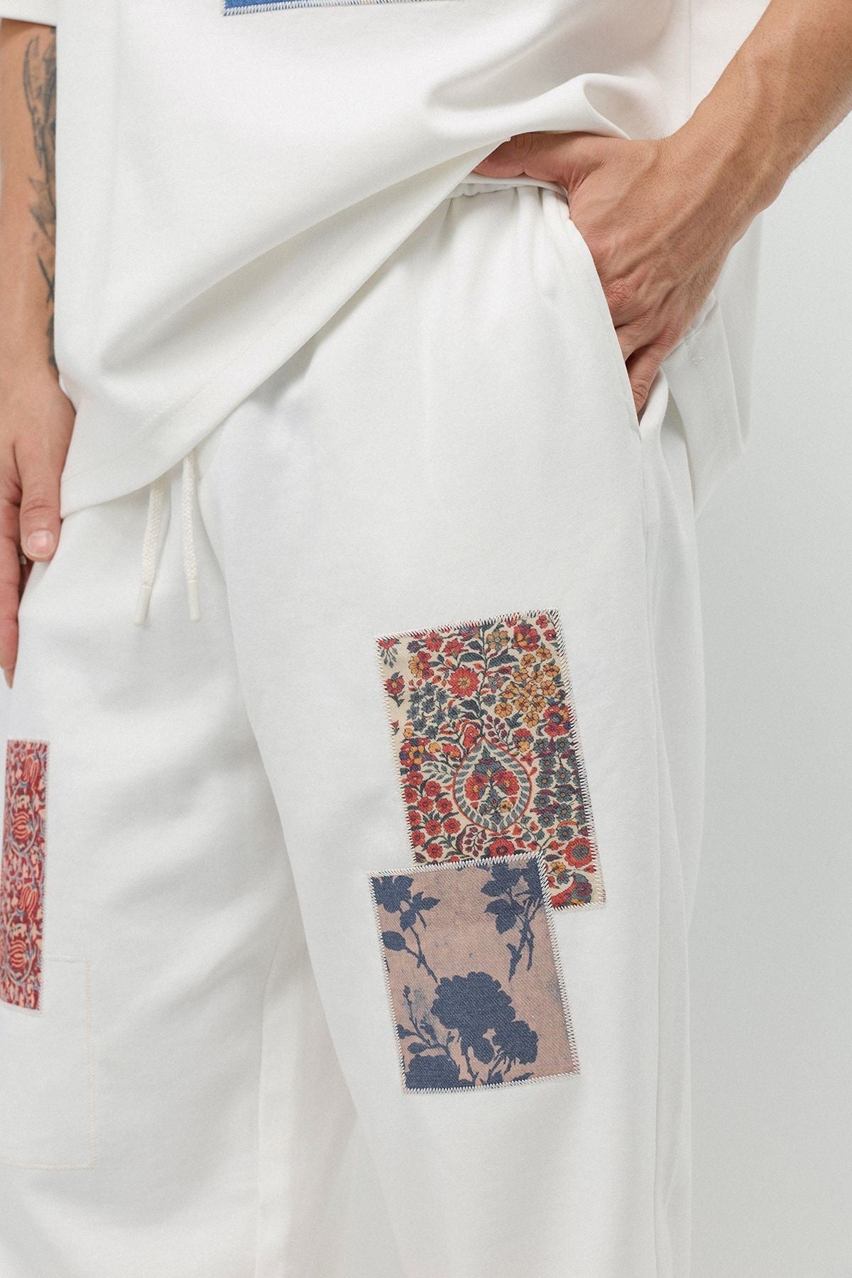 Oversize Baskılı Eşofman Takım