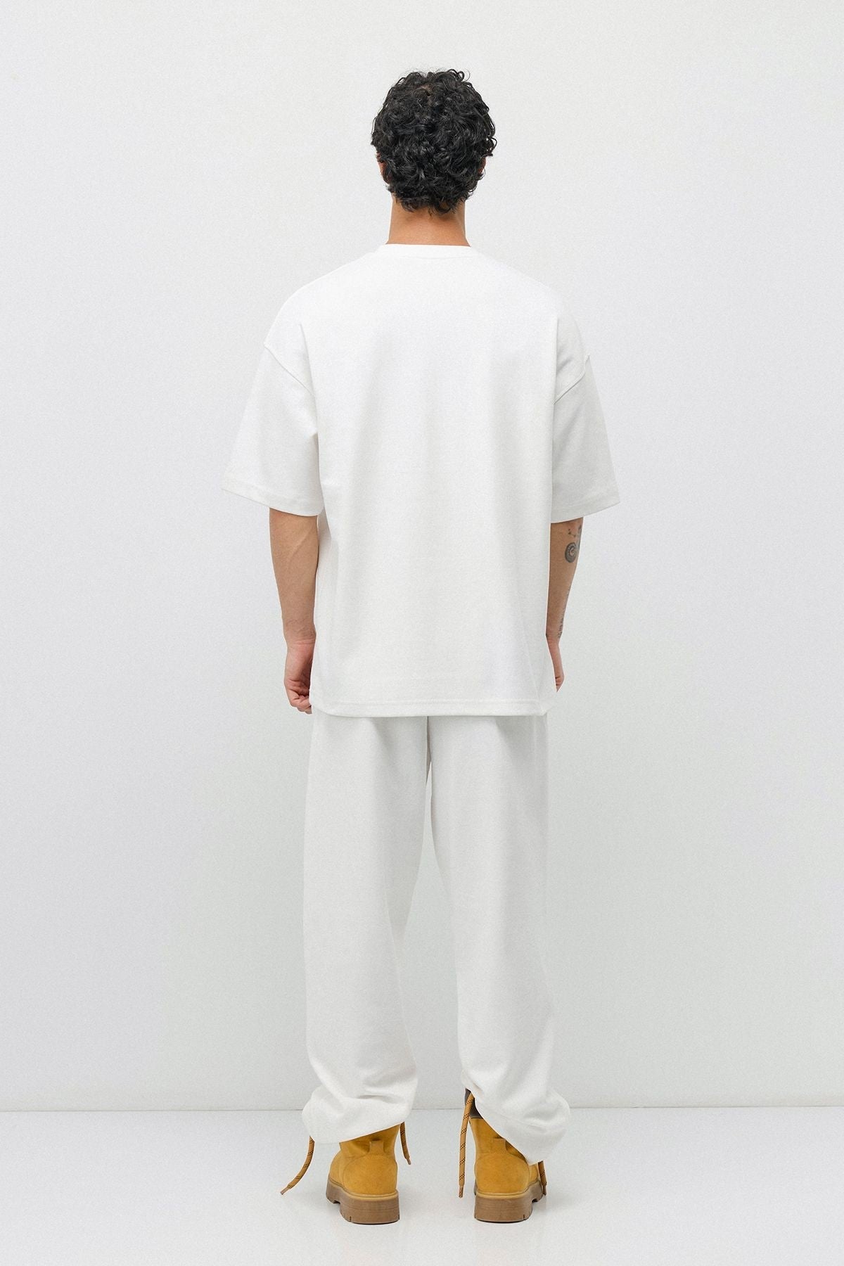 Oversize Baskılı Eşofman Takım