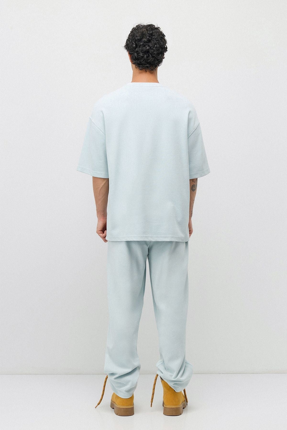 Oversize Baskılı Eşofman Takım