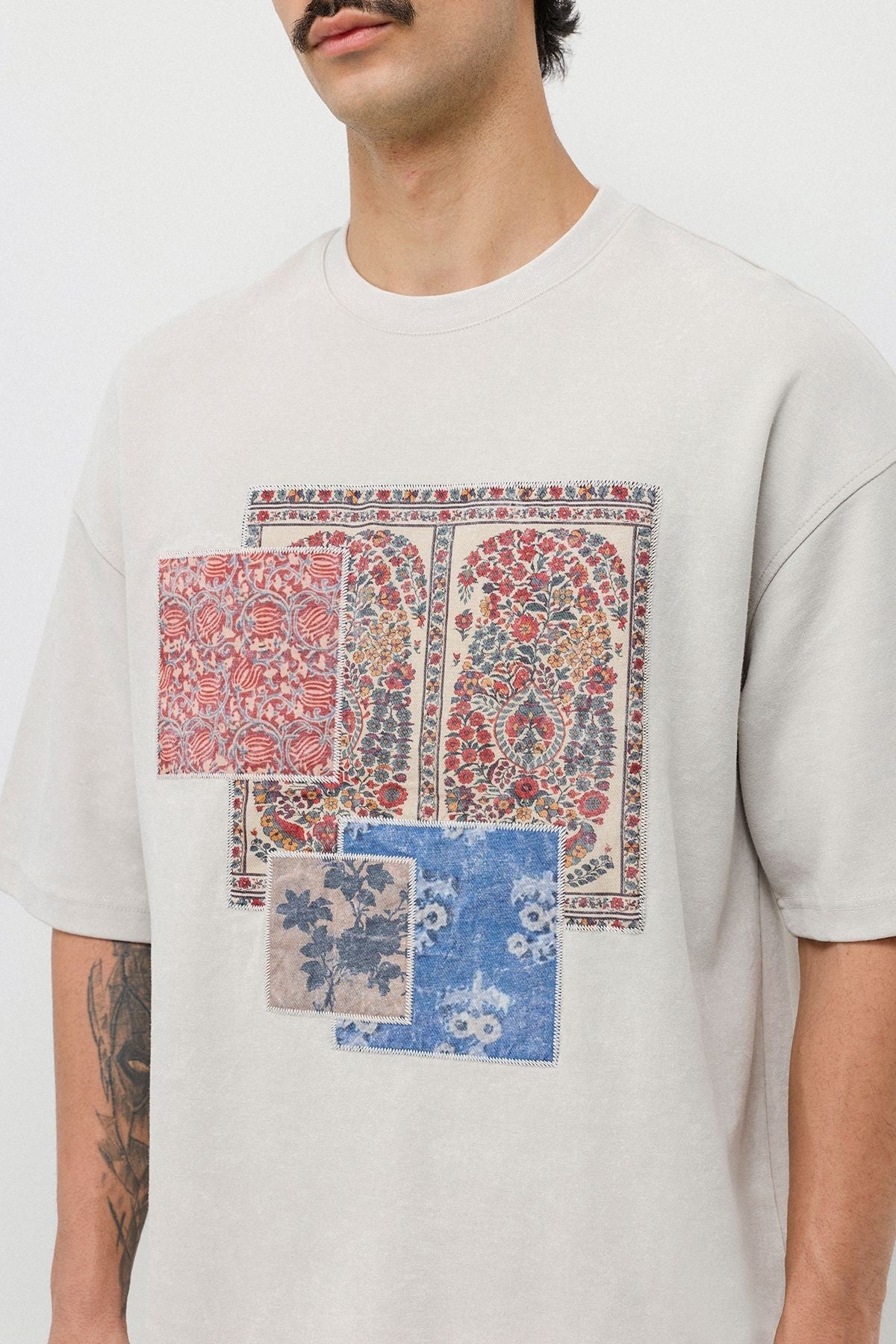 Oversize Baskılı Eşofman Takım