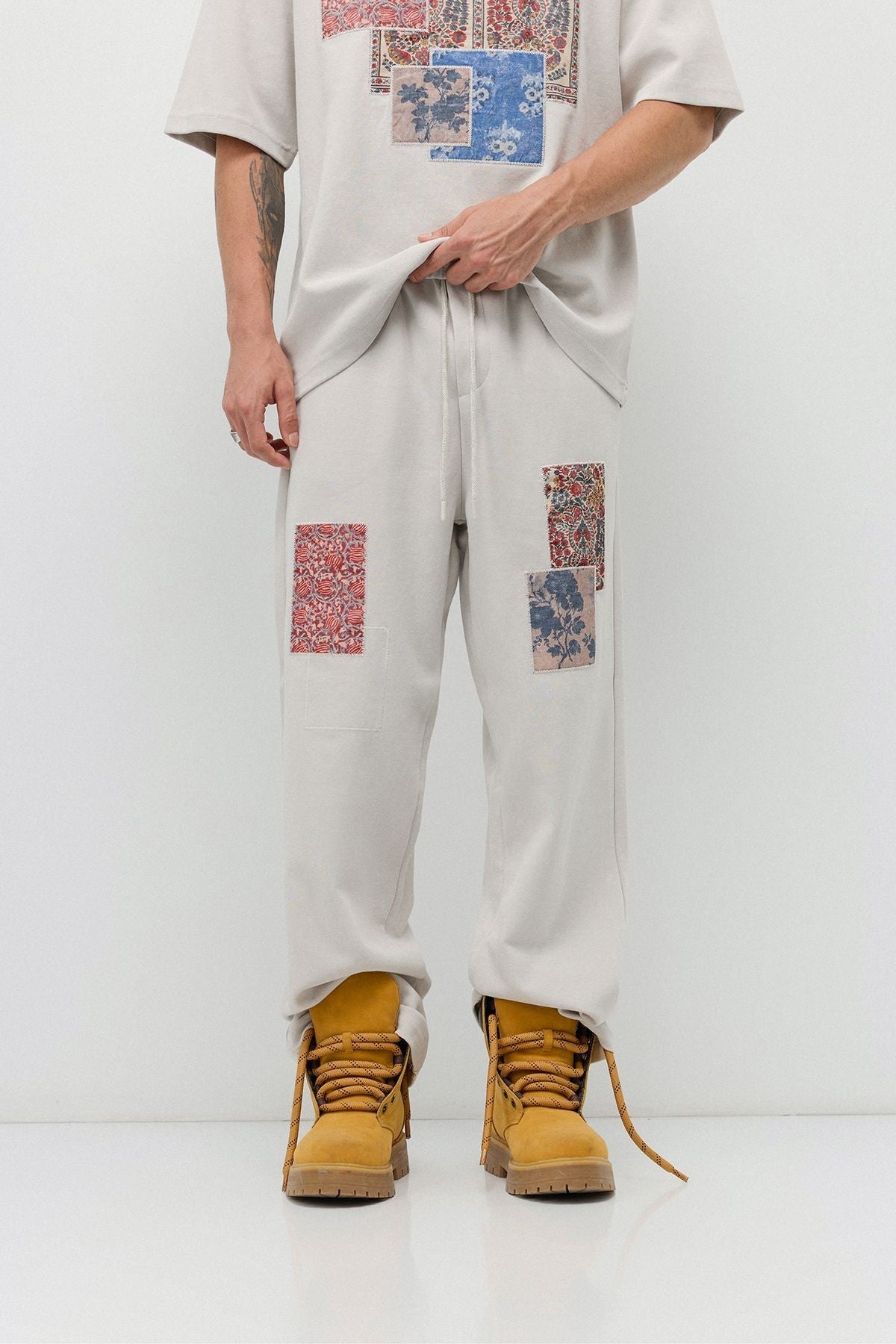 Oversize Baskılı Eşofman Takım