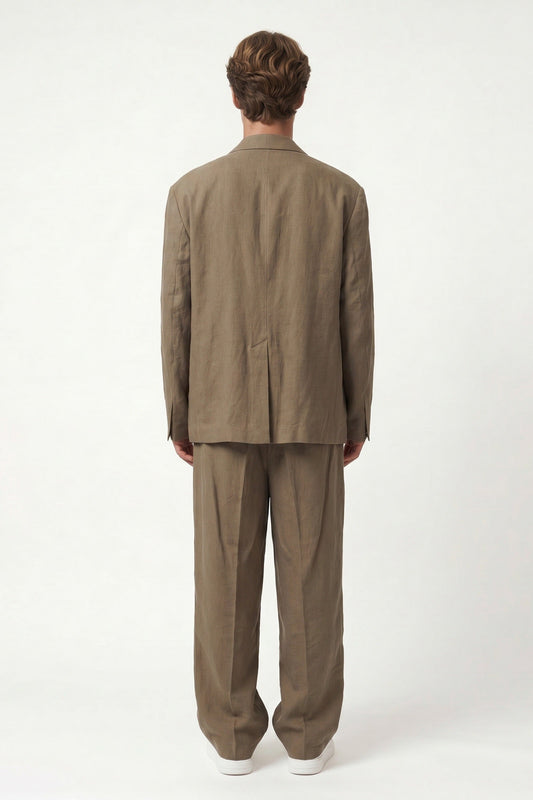 Oversize Lyocell Karışımlı Takım