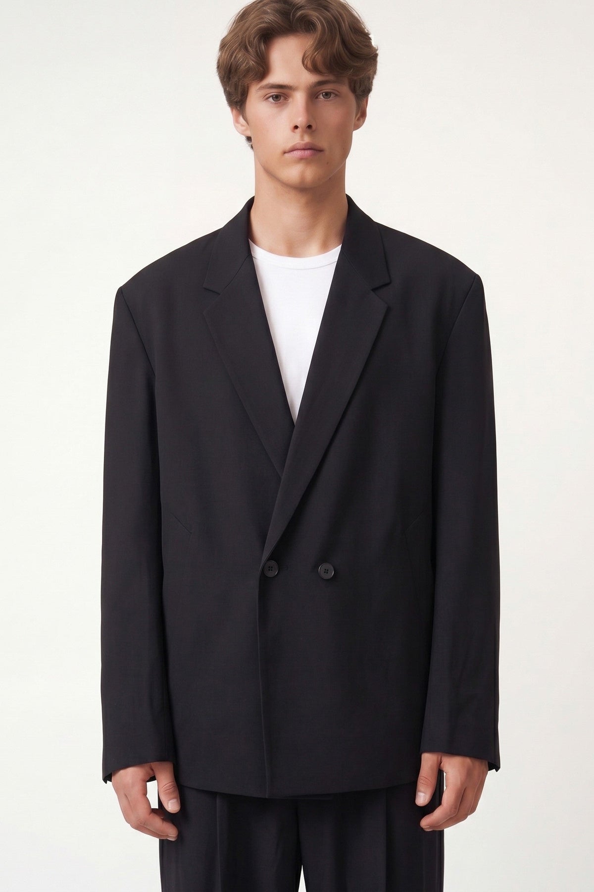 Oversize Lyocell Karışımlı Takım