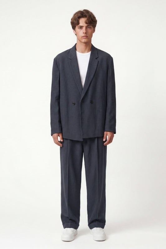 Oversize Lyocell Karışımlı Takım