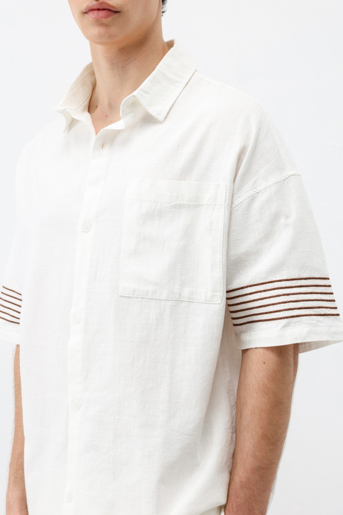 Oversize Keten Alt Üst Takım