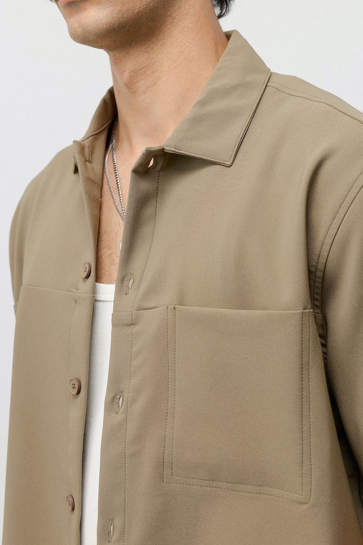 Relaxed Fit Oversize Gömlekli Pantolon Takım