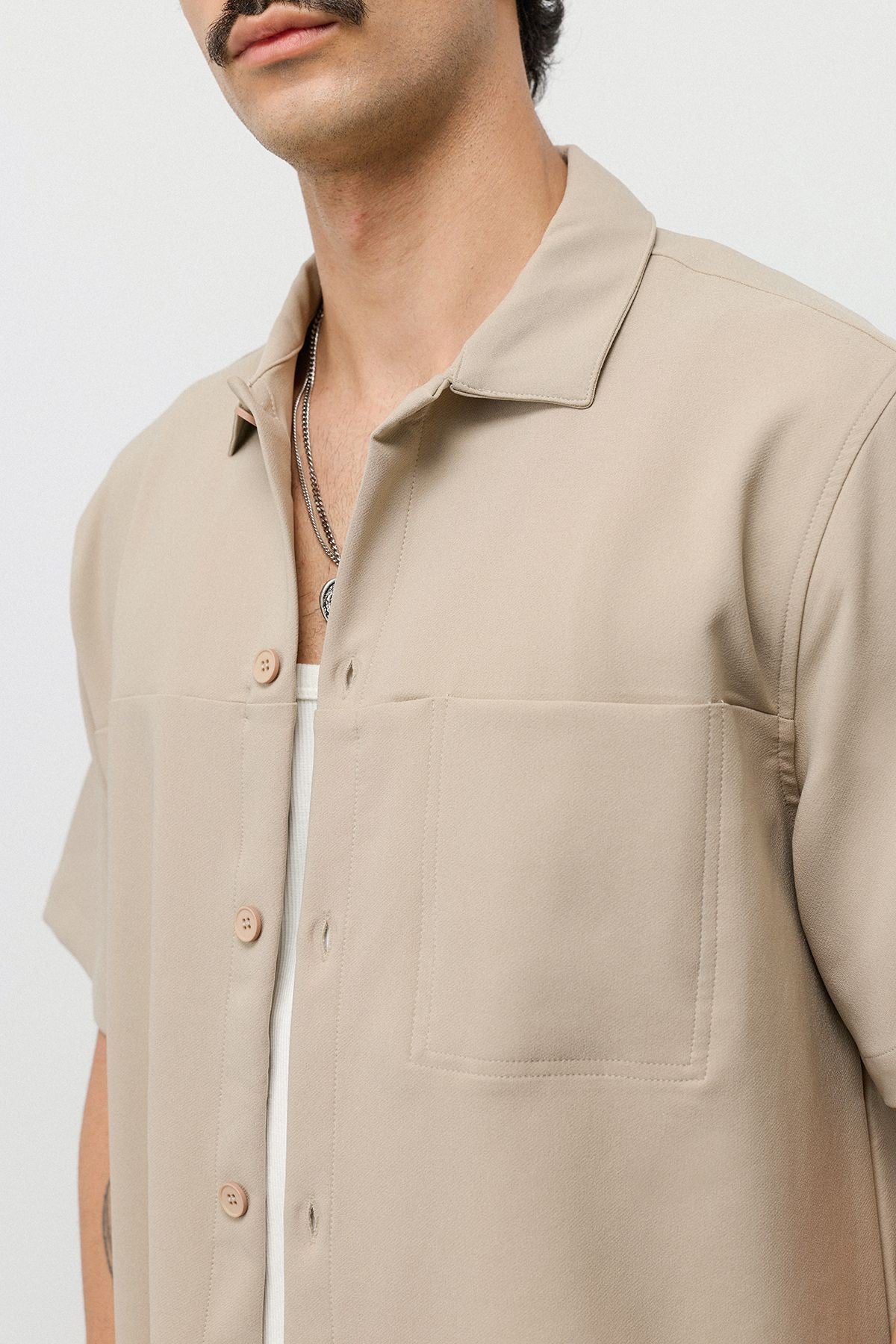 Relaxed Fit Oversize Gömlekli Pantolon Takım