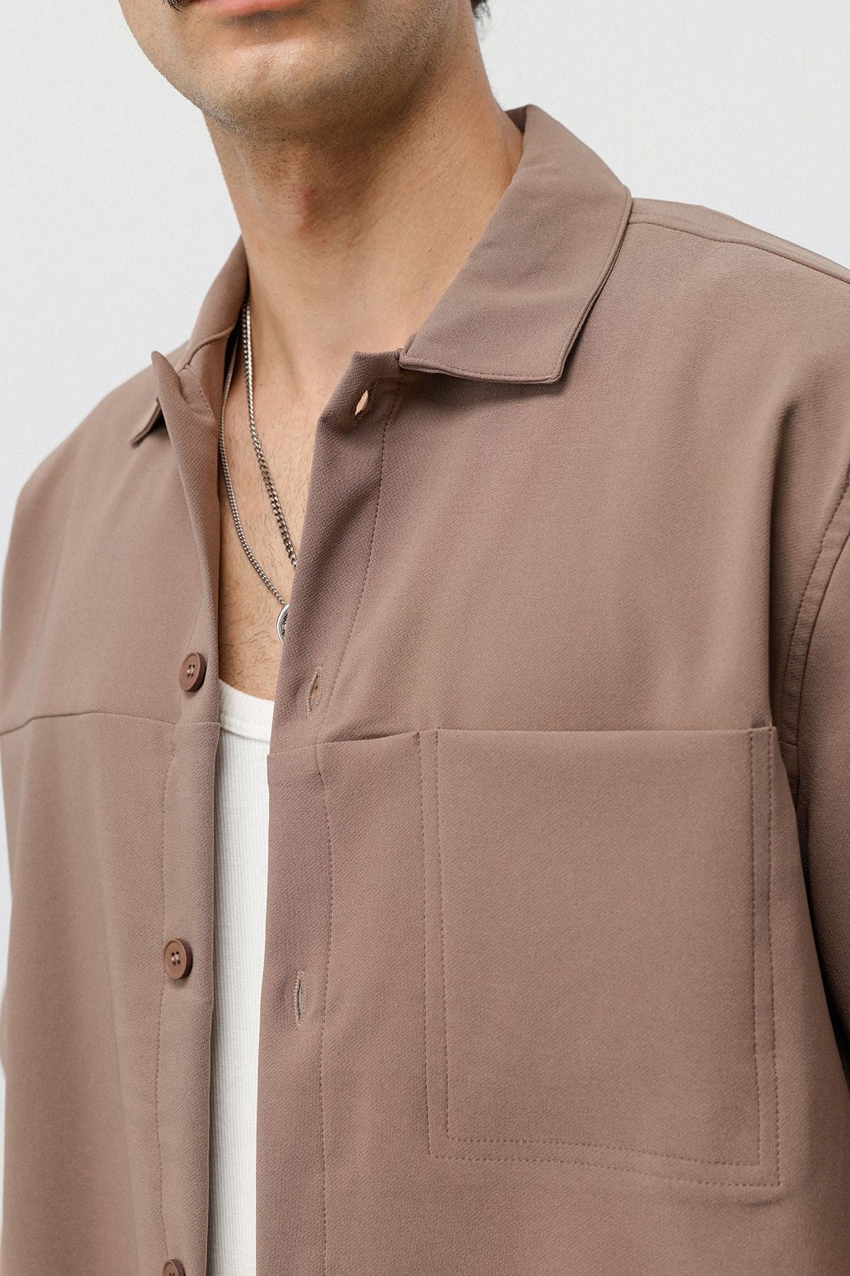 Relaxed Fit Oversize Gömlekli Pantolon Takım