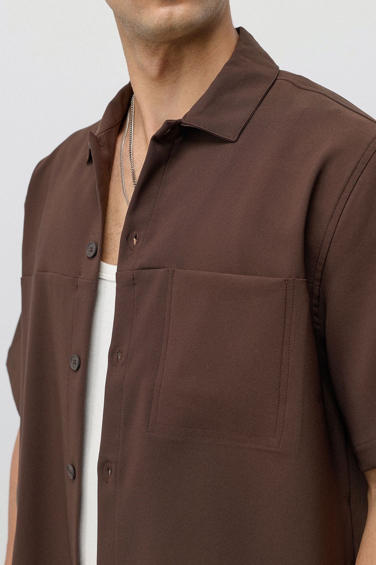 Relaxed Fit Oversize Gömlekli Pantolon Takım