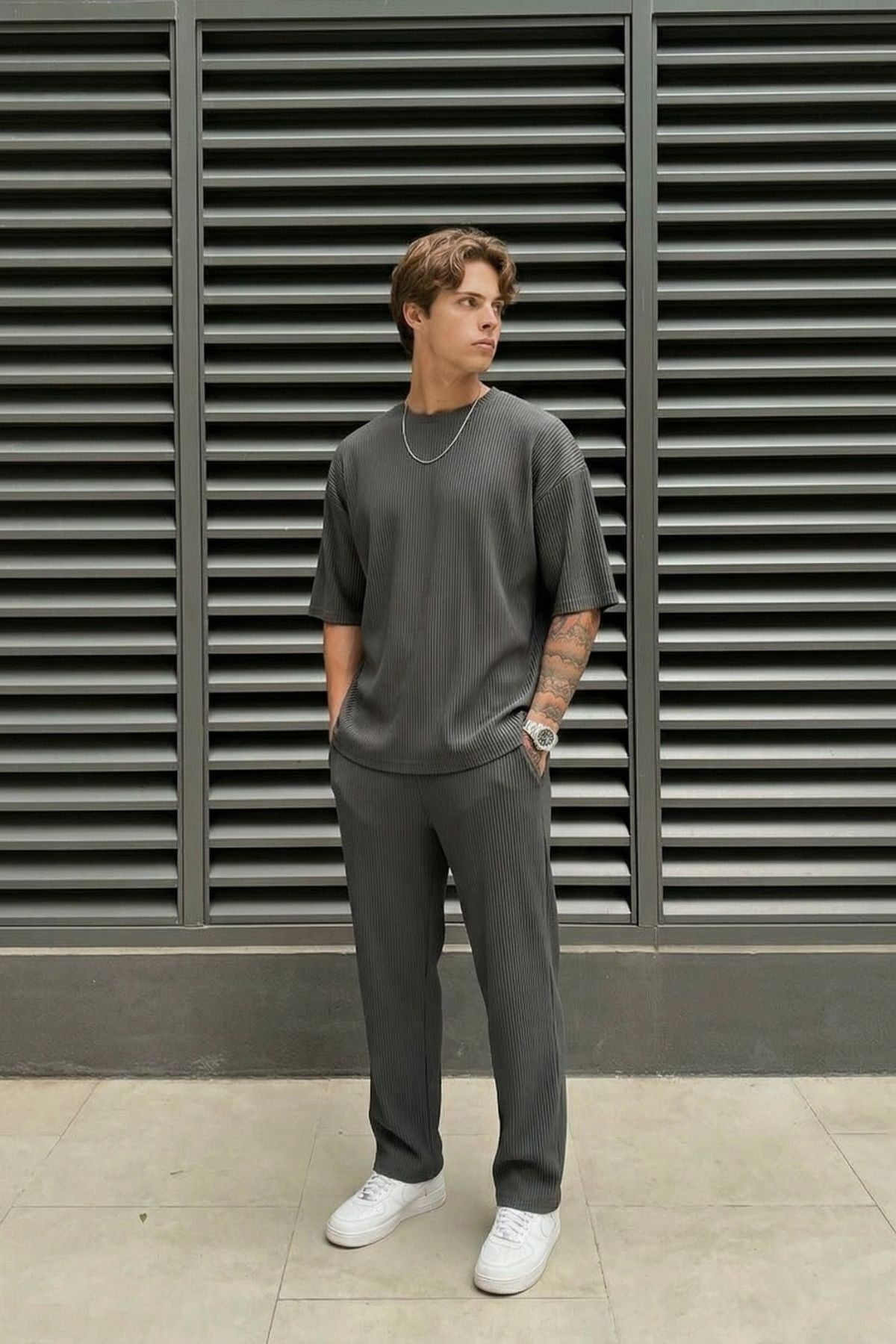 Fitilli Oversize Tişört