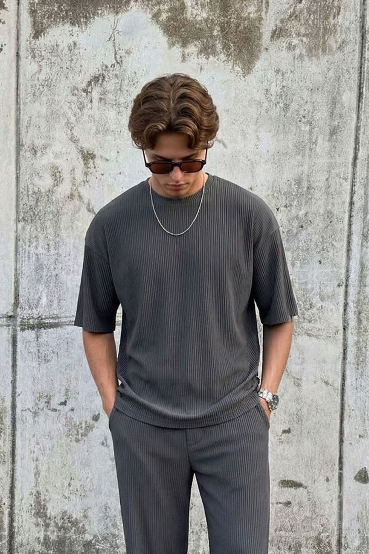 Fitilli Oversize Tişört