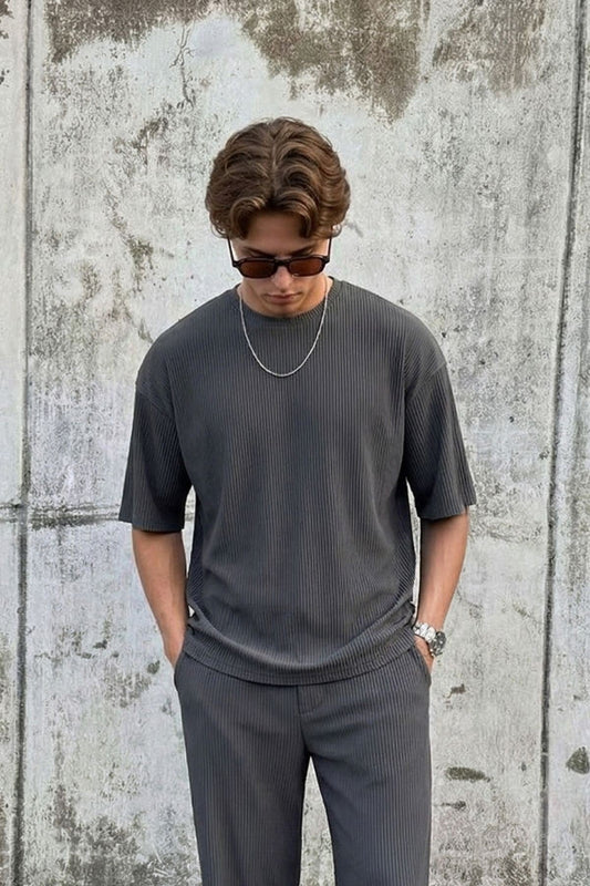 Fitilli Oversize Tişört